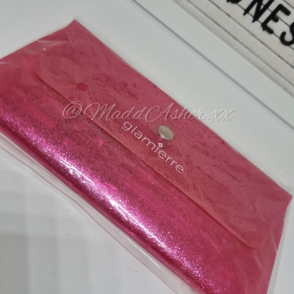 🪇 SOLD 🪇 Glamierre: Pink Luxe Glitter Eye Brush Collection Set 💝 - Picture 8 of 11